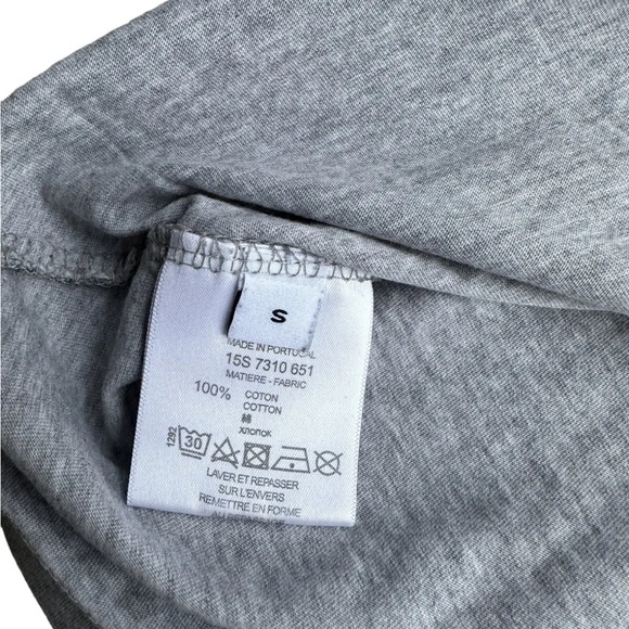 GIVENCHY T-Shirt Cotton grey Rottweiler Dog Photo Wmns Small - Picture 4 of 8